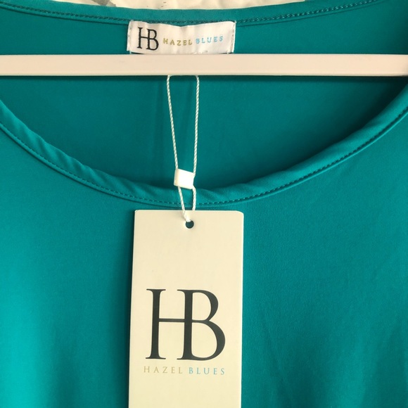 Hazel Blues Floral Petite Long Maxi Dress - Picture 4 of 5